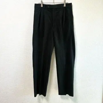 [ Lancel ] 란셀 슬랙스 79 헤링본 투 턱 일본제