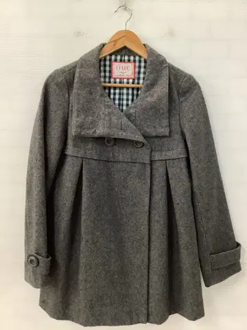 11.15 A35P 미쉘클랑 자켓 기타 울 코트 그레이