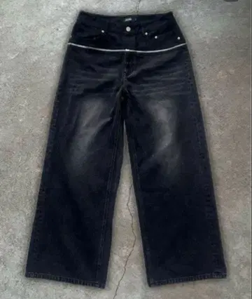 goar archive 데님 ZIPPER WAIST DENIM