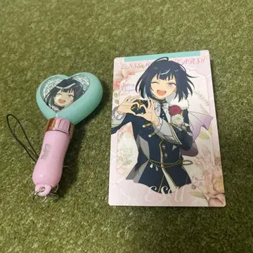 에스카 하트형 스트랩과 카드 세트