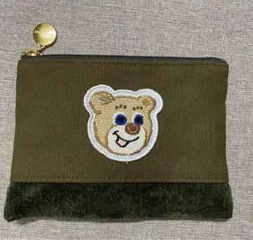LOVERARY by FEILER 곰 자수 파우치