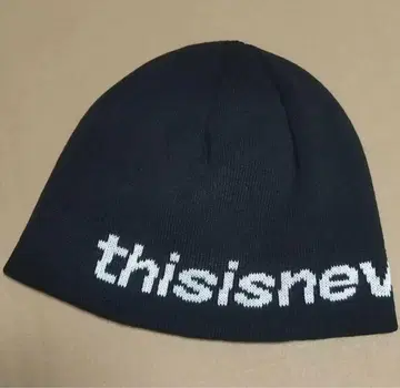 thisisneverthat 니트 모자 블랙