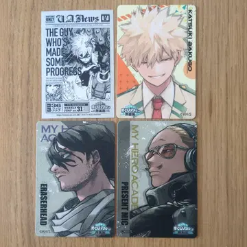 나의 히어로 아카데미아 원화전 마그넷 스티커 타블로이드풍 스티커