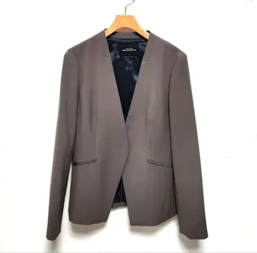 그린 라벨 릴랙싱 여성용 노카라 자켓 후크