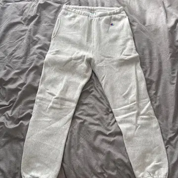 Champion 오트밀 스웨트 팬츠