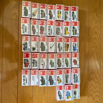 토미카 미니카 38대 세트