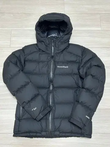 [몽벨] 퍼마프로스트 라이트 다운 후드티 남성용 M 사이즈 블랙
