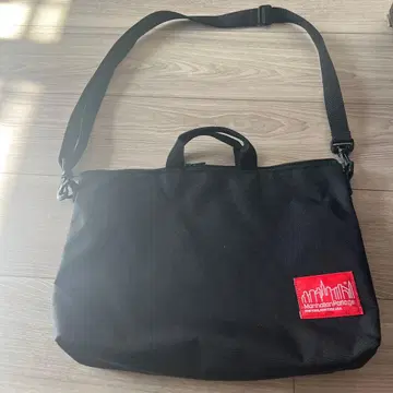 맨해튼 포티지 메신저 백 블랙