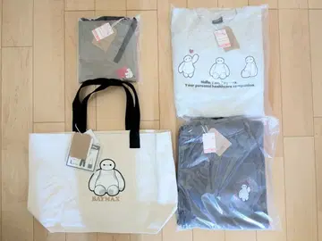 새상품 L 베이맥스 해피 백 시마무라 룸웨어 디즈니