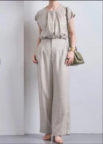 린넨 라이크 셋업 UNITED ARROWS 유나이티드 애로우즈