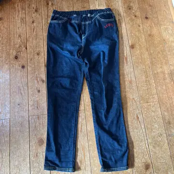 drug stare's 다크 블루 스트레치 데님