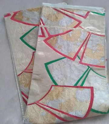 후리소데용 후쿠로 오비 쇼와 레트로