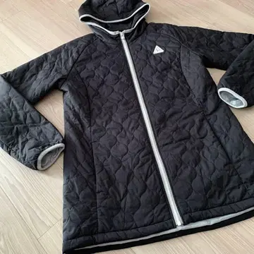 르 꼬끄 스포르티브 퀼팅 자켓 블랙
