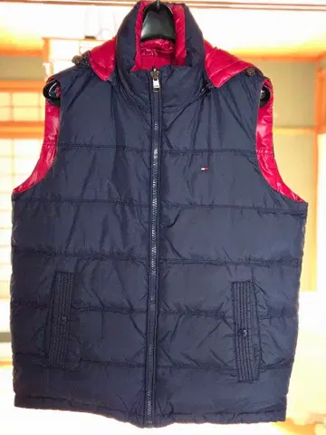 [ 즉시 구매 OK 새상품급 L ] 타미힐피거 리버서블 다운 베스트
