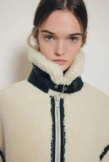 ZARA ZW 컬렉션 보아 무스탕 자켓