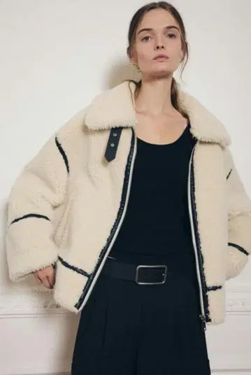 ZARA ZW 컬렉션 보아 무스탕 자켓