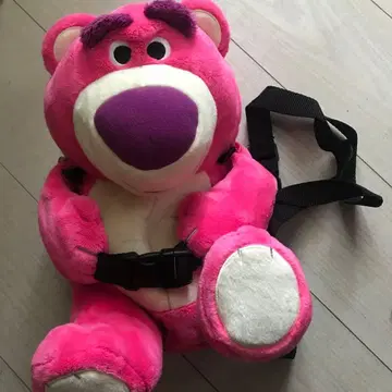 랏소 봉제 인형 캐리어온 백 한 번 사용