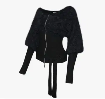 theredthread S contrast zip knit