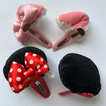 디즈니 리조트 미니 & 마리 변신 헤어핀 세트 판매