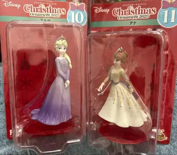 Happy 복권 디즈니 크리스마스 오너먼트 2025 엘사와 안나