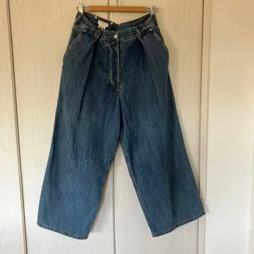 DRIES VAN NOTTEN 배기 와이드 데님 팬츠