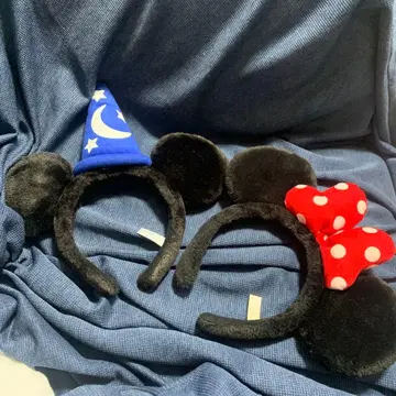 디즈니 머리띠 판타지아 성인용 미키 미니 세트