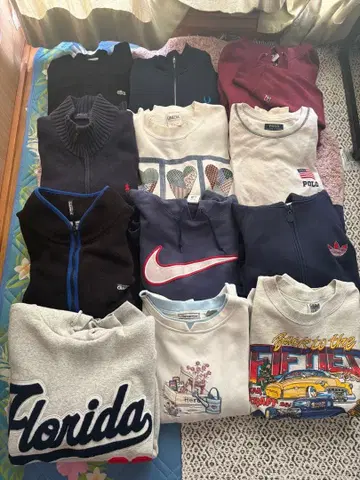 구제 의류 후드티, 후디, 니트