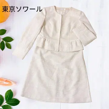 리팬네 도쿄 소와르 아이보리 스커트 수트 셋업 13호