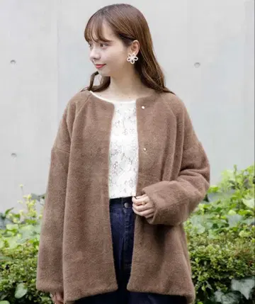 Flower 플러피 코트 2