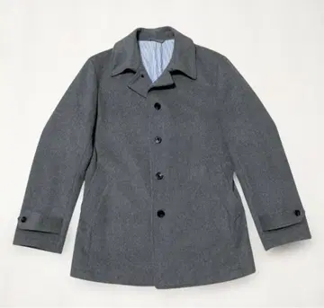 새상품급!! SHIPS 싱글 코트 캐시미어 혼방