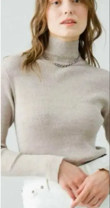 론 헤르만 별주 오라리 기가 보트넥 베이지 사이즈 0 택 없음