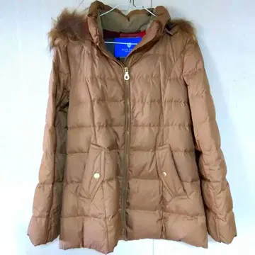 BLUE LABEL 후드 부착 다운 자켓