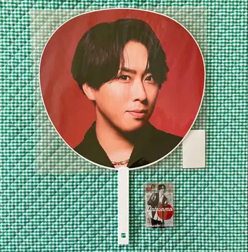 미야타테 료타 부채 클리어 스티커 Dome Tour ON SnowMan