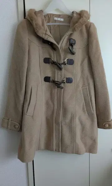 후드 부착 더플 코트 M 사이즈