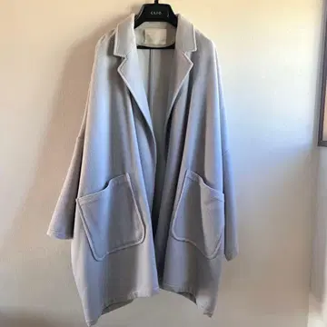 새상품급 JEANASIS 지나시스 BIG 체스터 코트 그레이 아우터