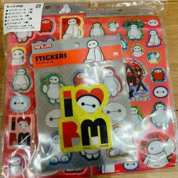 시마무라 베이맥스 씰북 세트 씰 디즈니