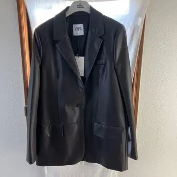 ZARA 브라운 테일러드 자켓 미사용 택 포함