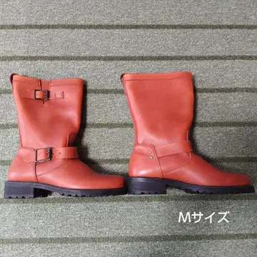 [ 새상품 ] arbore 레드 버클 엔지니어 부츠 M 사이즈