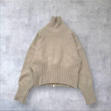 새상품급 스픽 앤 스팬 컬러얀 프론터블 니트