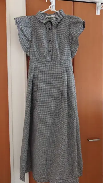 AS KNOW AS plus 슬리브리스 롱 원피스