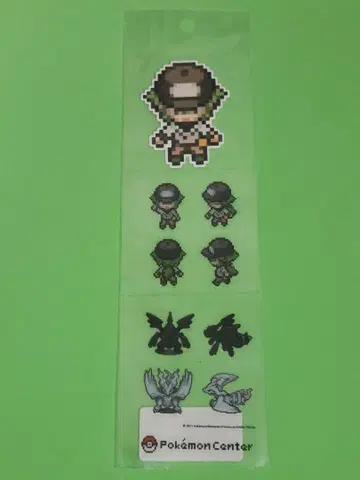 [ 레어 ] 포켓몬스터 BW 게임 도트 씰 세트 N