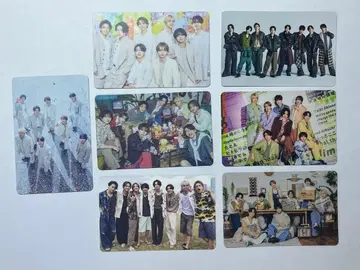 timelesz 집합 트레이딩 카드 7장 세트