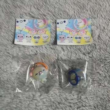 시플라 한정판 푹푹 아와와짱 코롱토 클리어 메지루시 참 2개