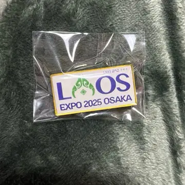 오사카 간사이 만박 라오스 파빌리온 핀 배지