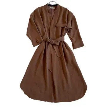 [ 이시하라 사토미 착용 ] 나노 유니버스 7부 소매 트렌치풍 원피스