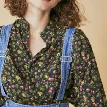 UNION LUANCH 프린트 돌먼 슬리브 셔츠