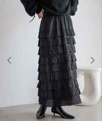 LOWRYS FARM 프릴 스커트