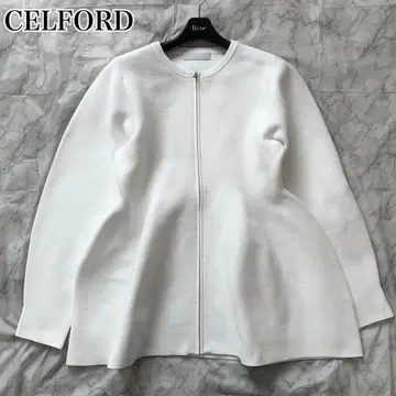 미사용급 셀프라이드 24년 모델 가디건 페플럼 자켓 38