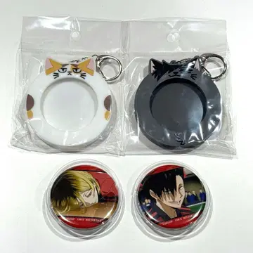 하이큐!! 쿠로오 켄마 캔뱃지&케이스 세트