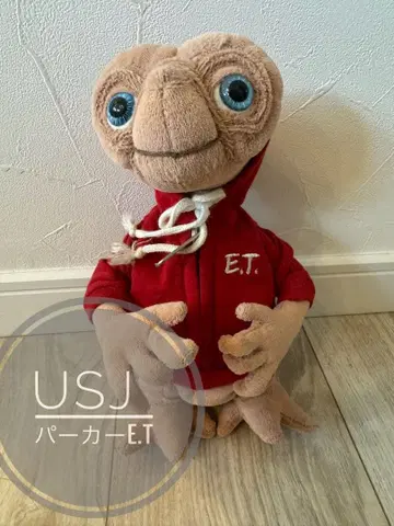 USJ ET 봉제 인형 후드티
